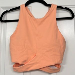 Conscious Crop Cut Out Bra A-C